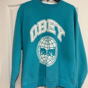 Obey Icon Planet Graphic Pullover